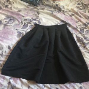 Forever 21 Full Black Pleated Skirt